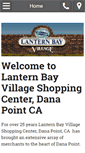 Mobile Screenshot of lanternbayvillage.com