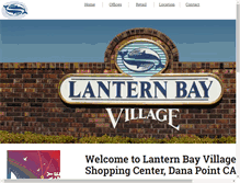 Tablet Screenshot of lanternbayvillage.com